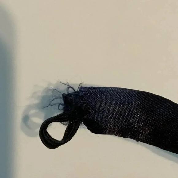 2/$30 VINTAGE Blue/Gold Butterflies Satin Jewellery Roll - Picture 8 of 12